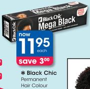 Black Chic Permanent Hair Colour