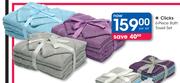 Clicks 6-Piece Bath Towel Set