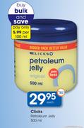 Clicks Petroleum Jelly-500ml