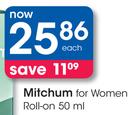 Mitchum For Women Roll-On-50ml