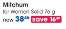 Mitchum For Women Solid-76g