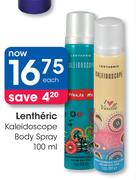 Lentheric Kaleidoscope Body Spray-100ml Each