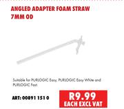 Wurth Angled Adapter Foam Straw 7mm OD