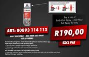Wurth Body Zinc Spray Can 500 Hours