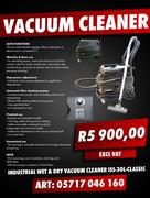 Wurth Industrial Wet & Dry Vacuum Cleaner ISS-30L-Classic