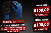 Wurth Tiger Flex Cut Level 5 (Single Pair packing)-Per Pair