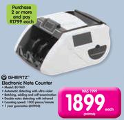 Ghertz Electronic Note Counter BU-960-Each