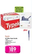 Typek A4 Office Paper Bundle-Per Bundle