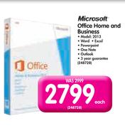 Microsoft Office Home and Business 2013