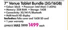Dell 7" Venue Tablet Bundle 3G/16GB-Each