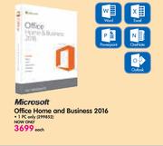 Microsoft Office Home and Business 2016