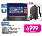 Lenovo 15.6" IdeaPad Core i3 Notebook Bundle G5070-Per Bundle