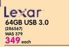 Lexar 64GB USB 3.0