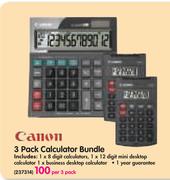 Canon 3 Pack Calculator Bundle-Per 3 Pack