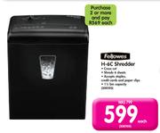 Fellowes H-62 Shredder-Each