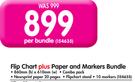 Flip Chart+ Paper And Markers Bundle-Per Bundle