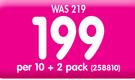 Lever Arch Value Pack-Per 10+ 2 Pack