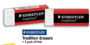 Staedtler Tradition Eraser-5x2's Pack