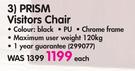Prism Visitors Chair-Each