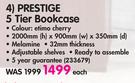 Prestige 5 Tier Bookcase-Each