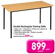 Double Rectangular Training Table- Each