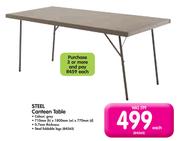 Steel Canteen Table- Each