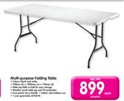 Multi-Purpose Folding Table-Each