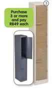 Steel Locker 2 Tier- Each