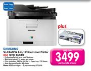 Samsung SL-C460FW 4-in-1 Colour Laser Printer plus Toner Bundle-Per Bundle