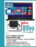 Dell 15.6" Inspiron Core i5 Notebook Bundle-Per Bundle