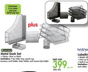 Metal Desk Set-Per Set