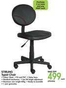 Stirling Typist Chair-Each