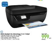 HP 3835 Deskjet Ink Advantage 4-In-1 Inkjet