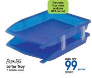 Bantex Letter Tray-Per Set