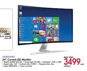 Samsung 24" Curved LED Monitor LS24E510CS/XA