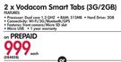 2xVodacom Smart Tabs 3G/2GB