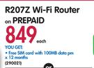 Vodacom R207Z Wi-Fi Router