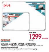 Parrot Slimline Magnetic Whiteboard Bundle-Per Bundle