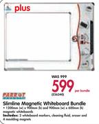 Parrot Slimline Magnetic Whiteboard Bundle-Per Bundle