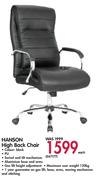 Hanson High Back Chair-Each