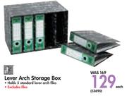 Lever Arch Storage Box-Each