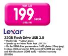 Lexar 32GB Flash Drive USB 3.0 S23