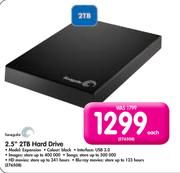 Seagate 2.5" 2TB Hard Drive Expansion