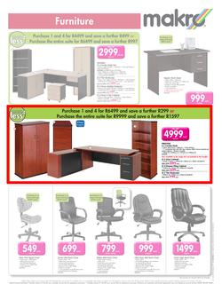 Special Prestige L Combo Desk Set 2 Door Cabinet 4 Drawer Filing Cabinet 5 Tier Bookcase 1 To 4 Www Guzzle Co Za