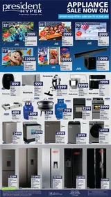 President Hyper : Appliance Sale (04 June - 10 June 2024)