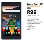 Lenovo Tablet 3 7" (WiFi & Cellular) 16GB ST537