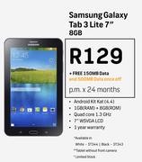 Samsung Galaxy Tab3 Lite 7" 8GB