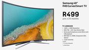 Samsung 49" FHD Smart Curved TV 49K6500