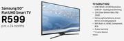 Samsung 50" UHD Flat Smart TV 50KU7000