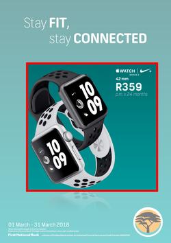 FNB : Stay Fit Stay Connected (1 March - 31 March 2018), page 1
